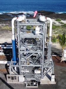 Photo of Makai Ocean Engineering Exchanger Test Facility
